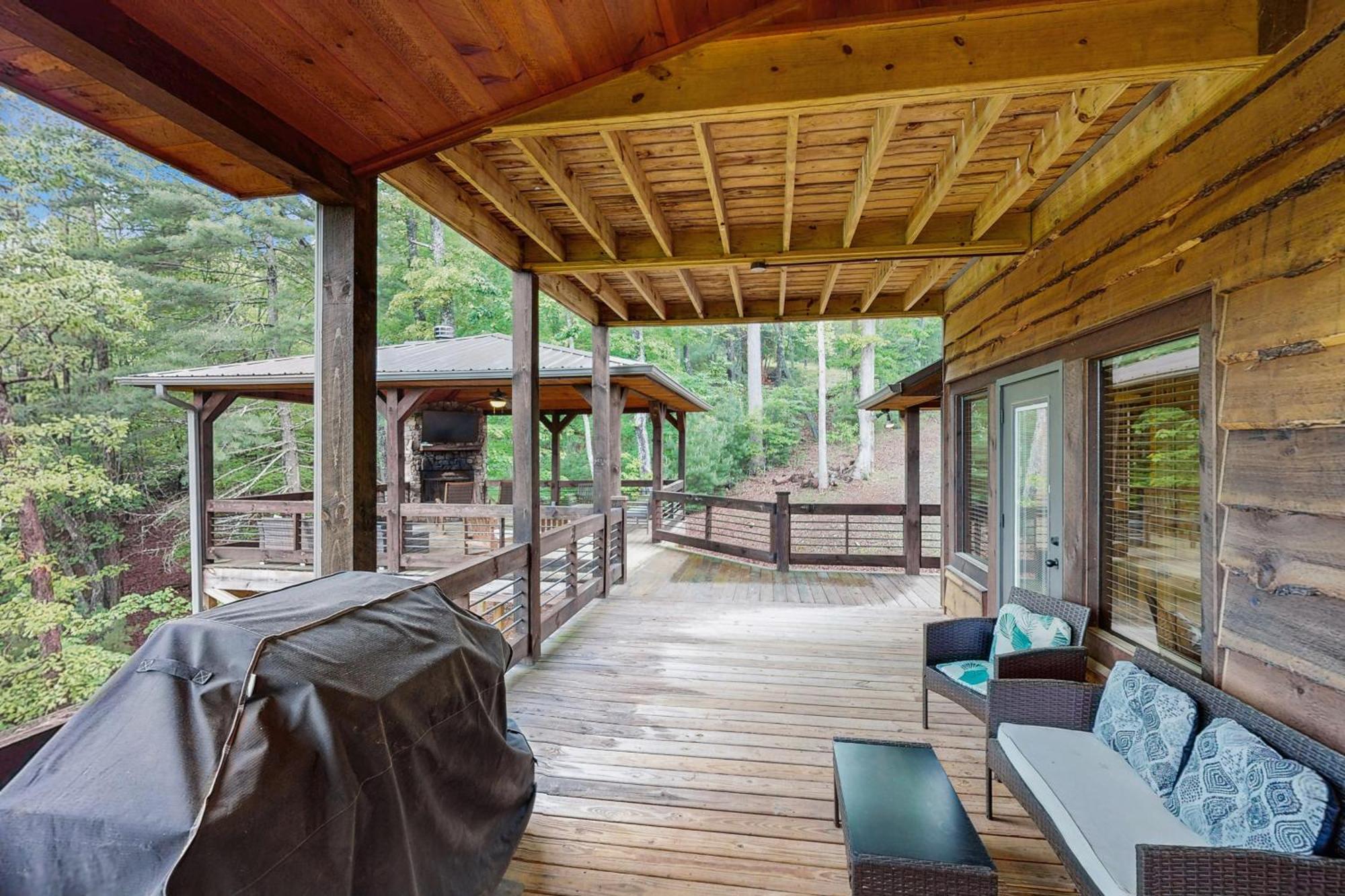 Whispering Woods Vila Blue Ridge Exterior foto