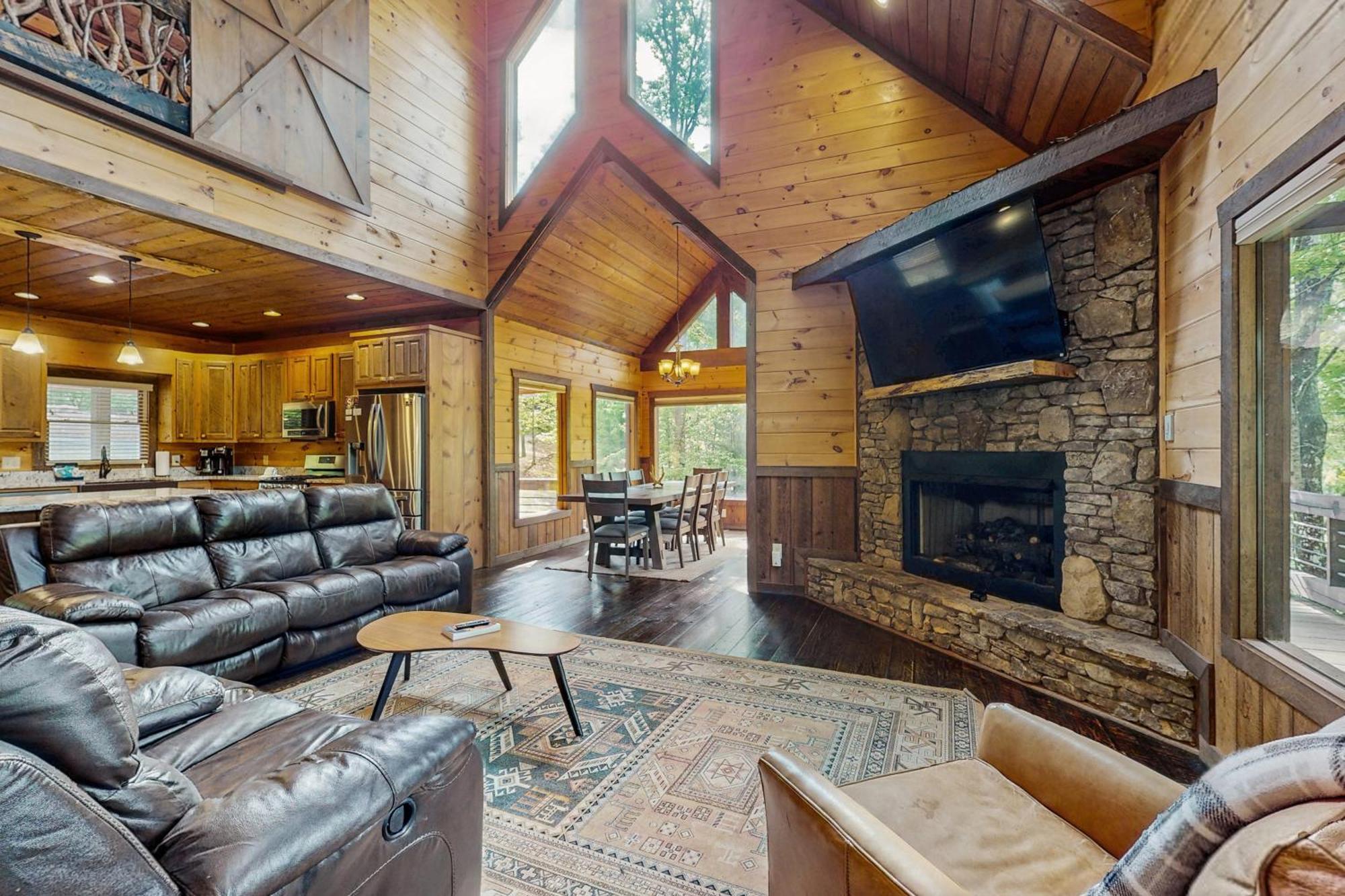 Whispering Woods Vila Blue Ridge Exterior foto